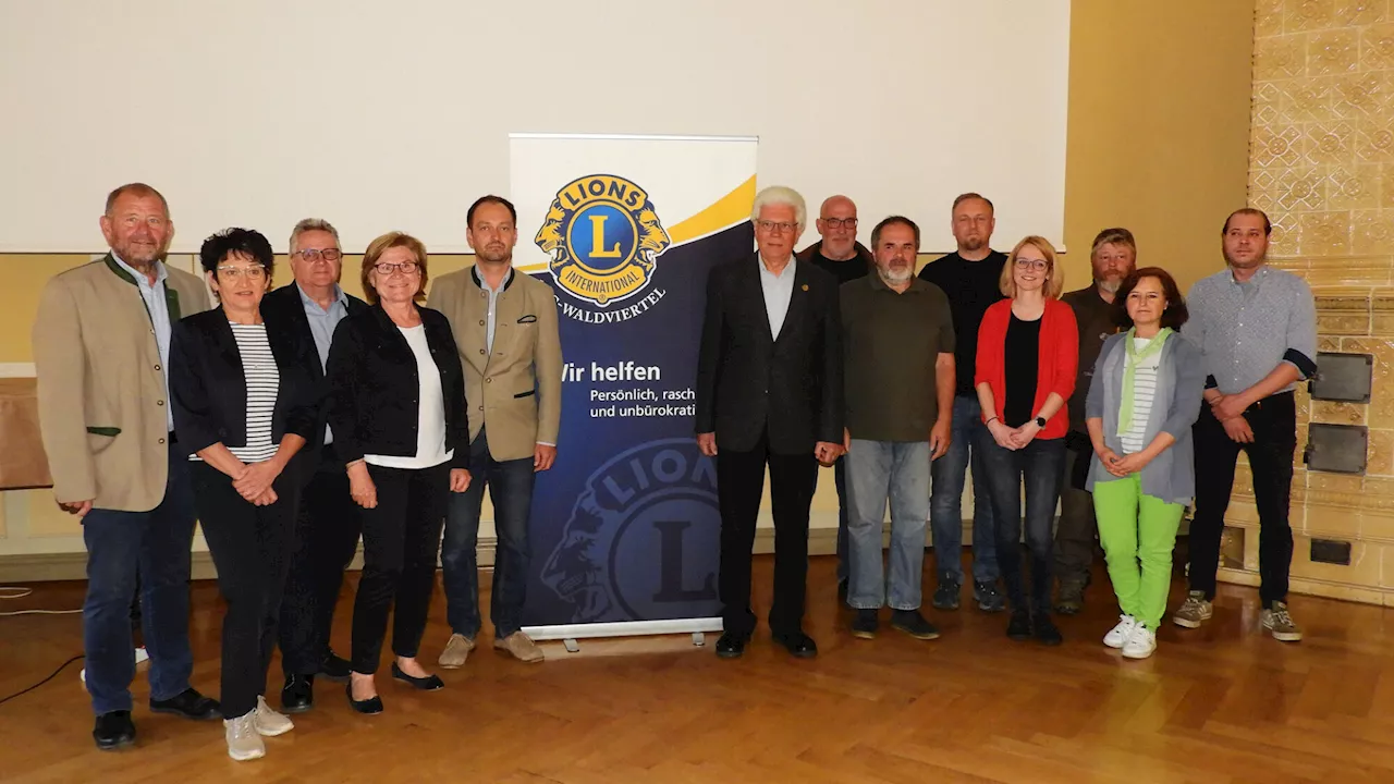 Artensterben: Lions Club Waldviertel lud zu Vortrag mit Gerhard Loupal