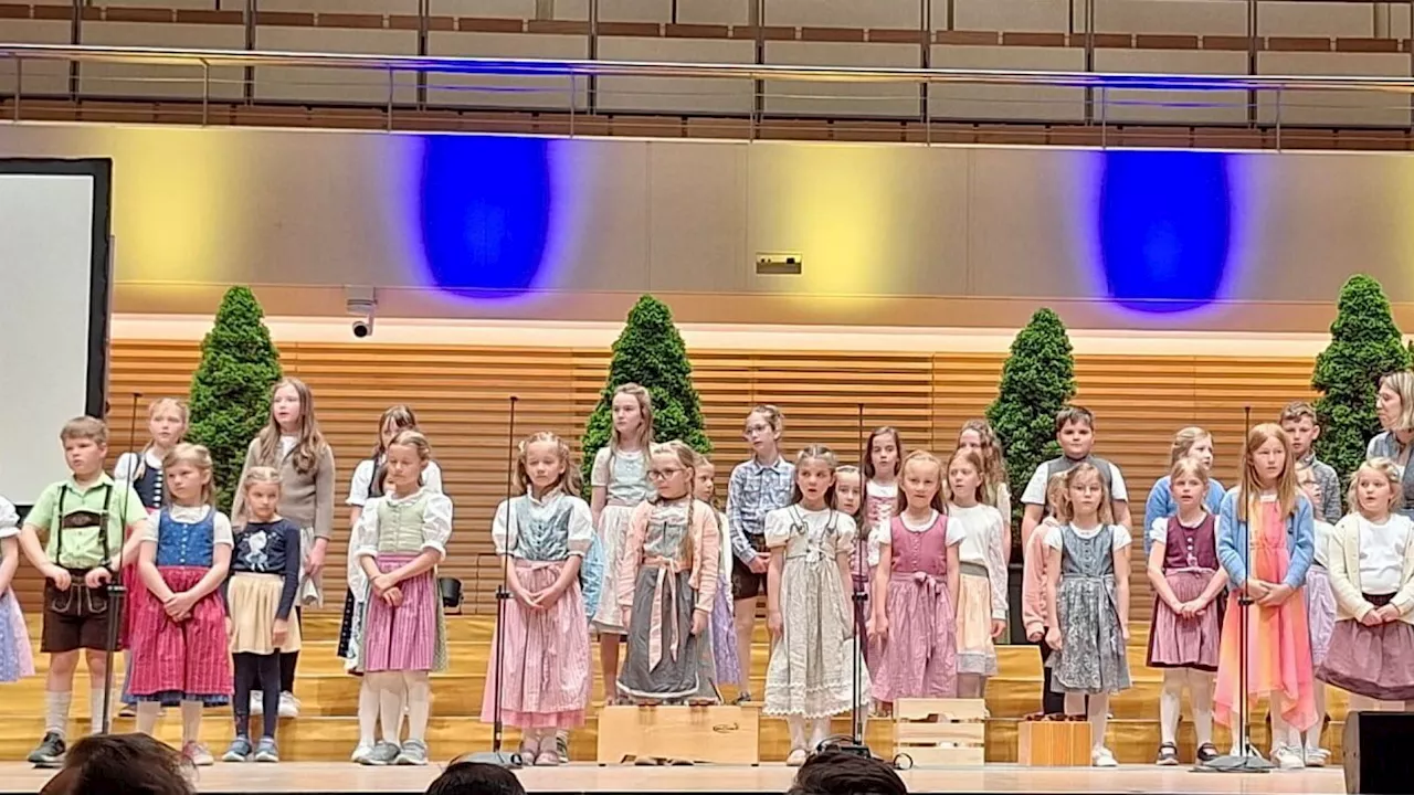 Lunzer Volksschulchor bei „Chorissimo!“