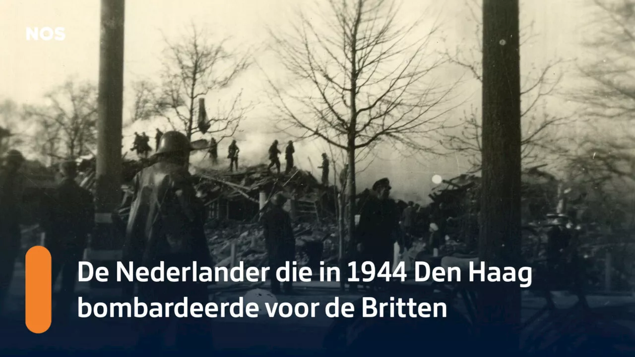 Nederlandse piloot bombardeerde in 1944 Den Haag