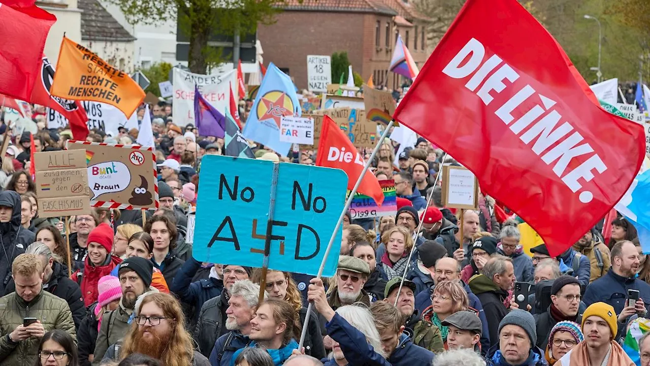 Niedersachsen & Bremen: Demo bei AfD-Landesparteitag: 'Keine größeren Störungen'