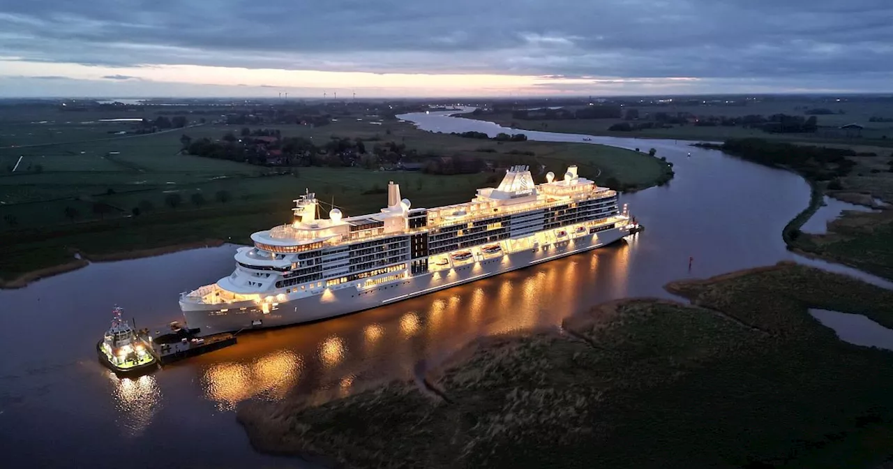 Kreuzfahrtriese «Silver Ray» auf erster Fahrt