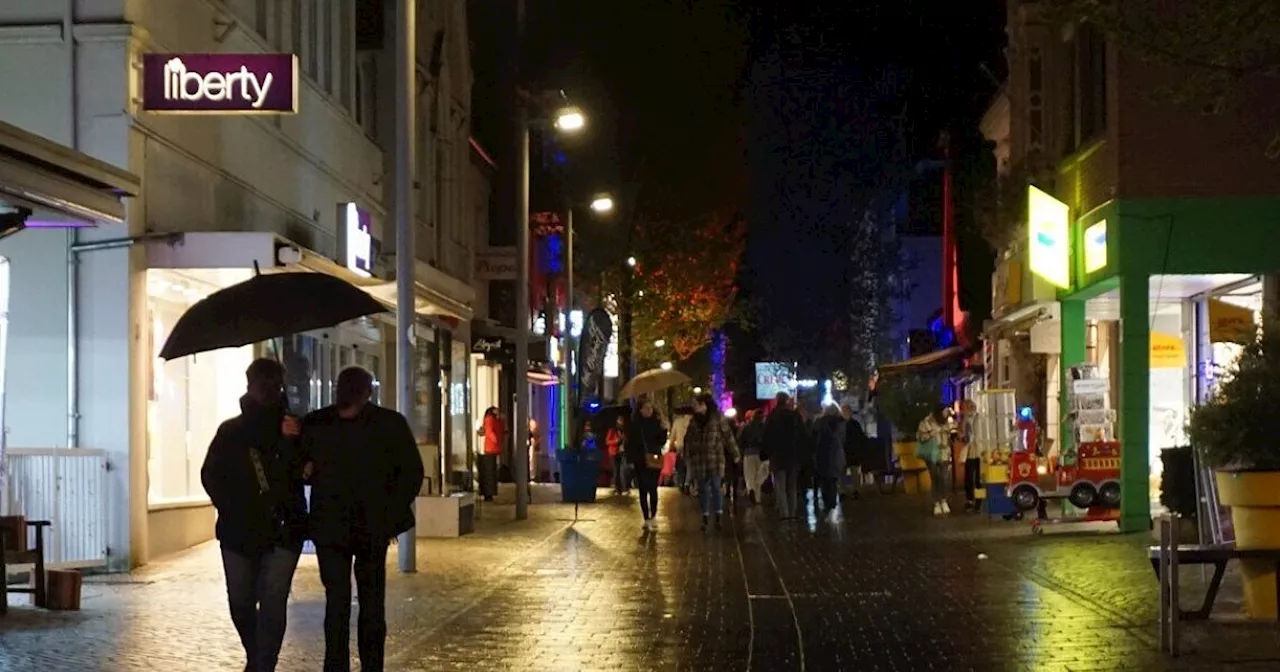 So lief das Late-Night-Shopping in Bünde