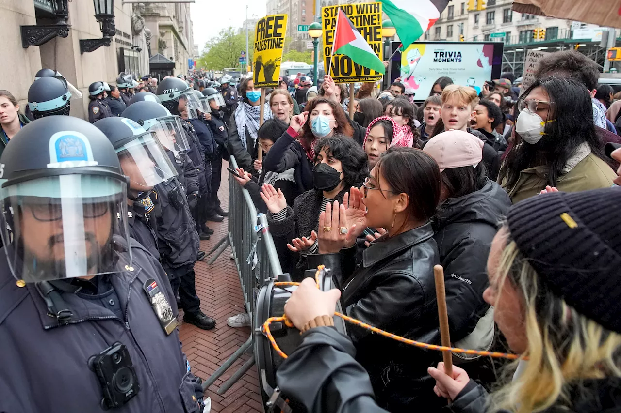 'Antisemitic, unconscionable, and dangerous': White House responds to chaos at Columbia