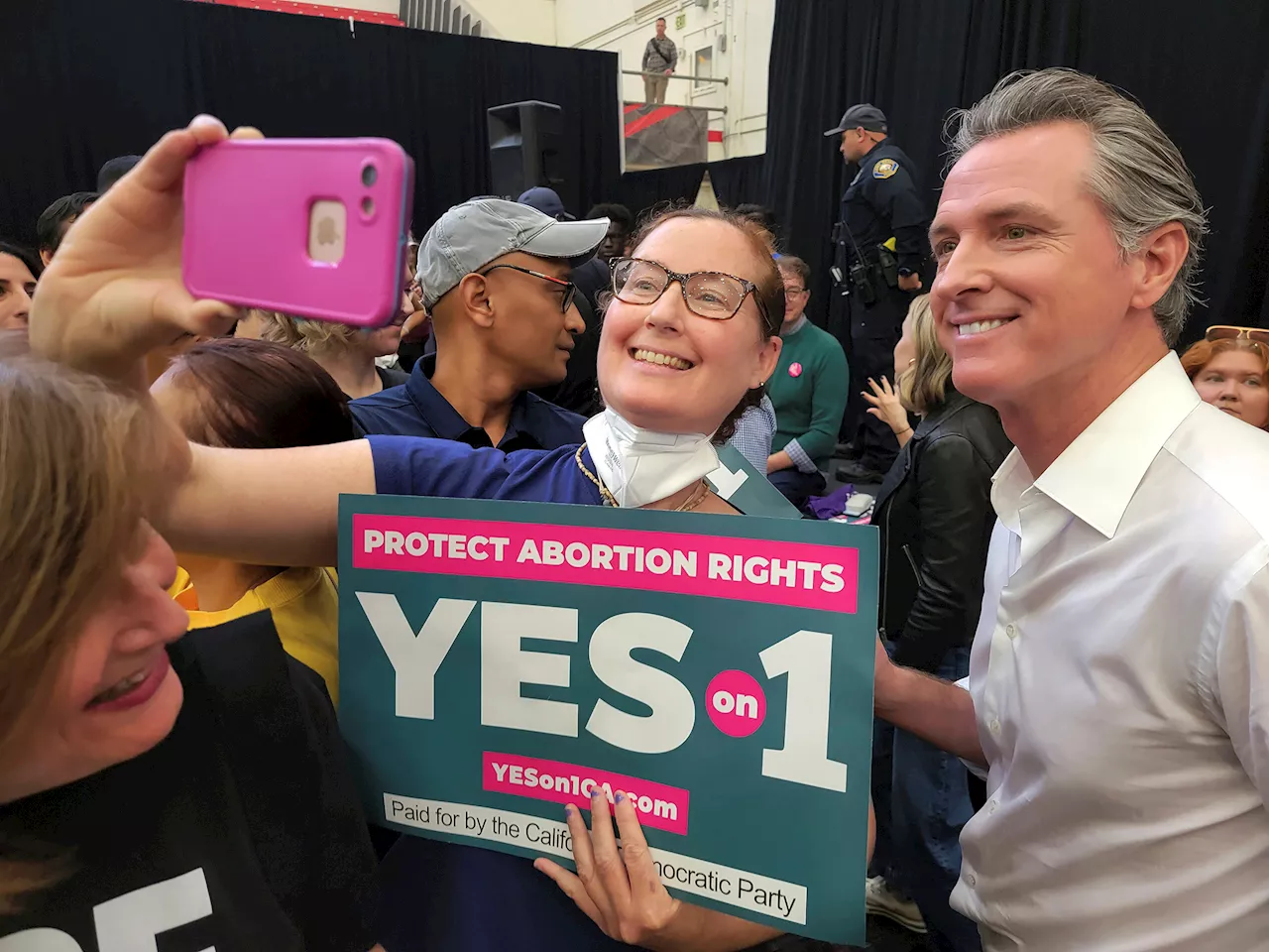 Gavin Newsom targets Arizona — and Alabama — over abortion restrictions