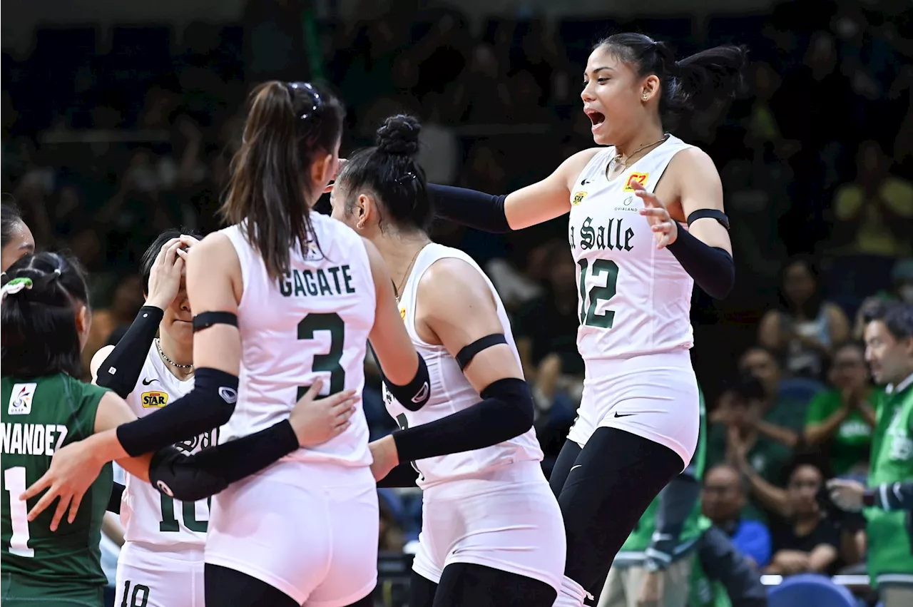 Long-term plan: DLSU remains cautious despite Angel Canino resuming spiking practice