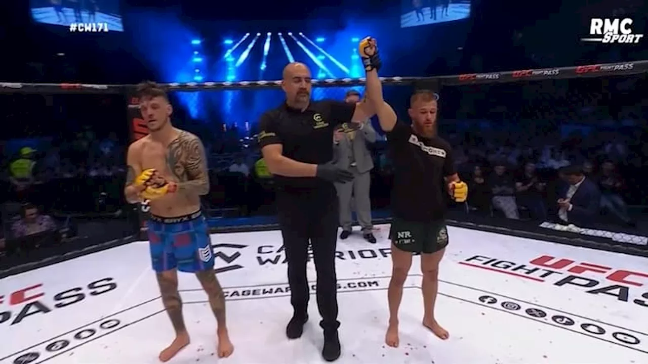 MMA: le KO magnifique de Nicolas Leblond au Cage Warriors