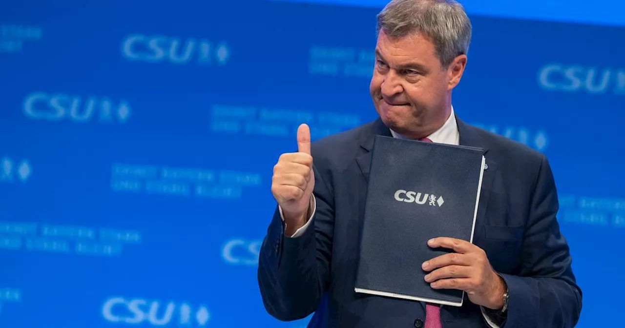 CSU-Chef Markus Söder will EU-Verbrenner-Aus ab 2035 stoppen​