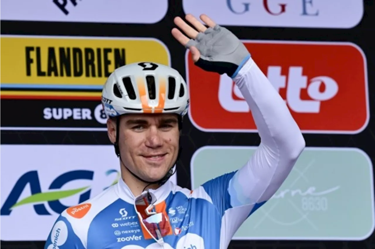 Le Néerlandais Fabio Jakobsen gagne la 1re étape au sprint devant deux coureurs belges