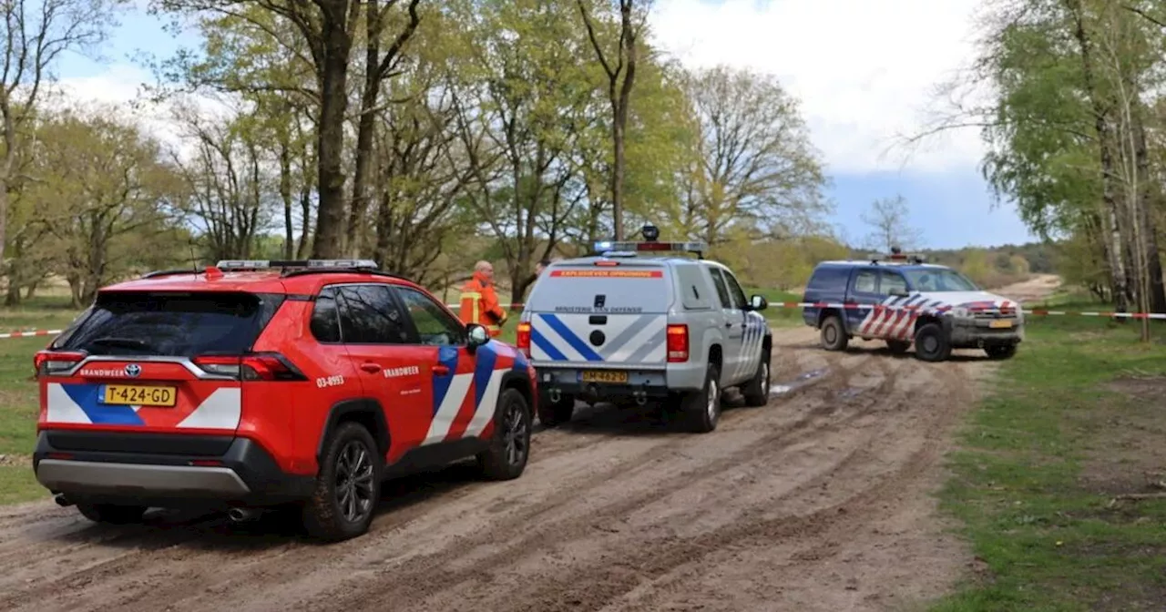 Bom uit Tweede Wereldoorlog gevonden bij Havelte, omgeving uit voorzorg afgezet