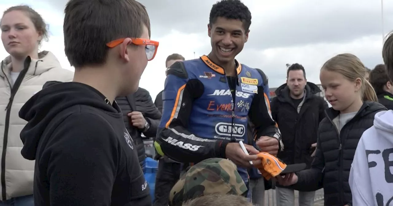 Dylan Czarkowski geeft visitekaartje af tijdens WK Superbikes in Assen: 'Kijk met goed gevoel terug'