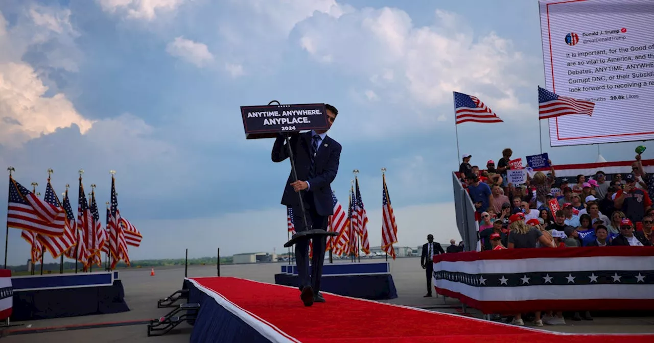 Trump cancels North Carolina rally due to storm