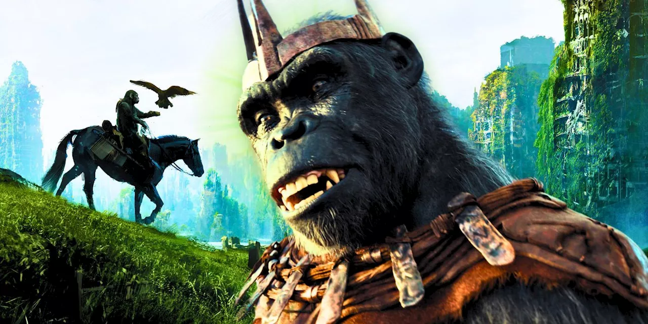 Kingdom Of The Planet Of The Apes' Villain's Goal Copies 1 Of Caesar's Rules