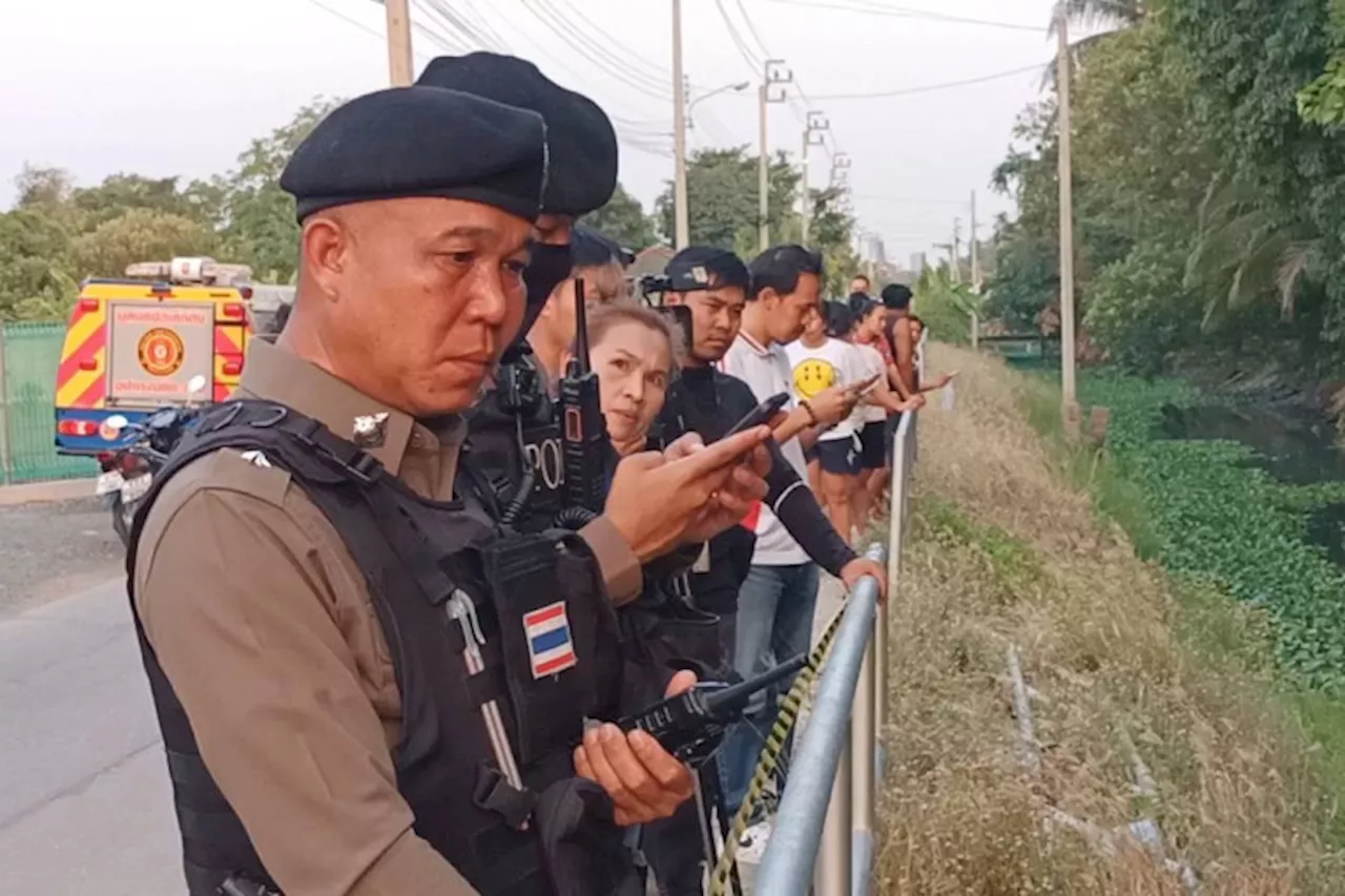 ตำรวจพบรถเก๋งต้องสงสัยและอุปกรณ์คาดใช้หั่นศพห่างจากที่ทิ้งชิ้นส่วนมนุษย์ 2 กม.