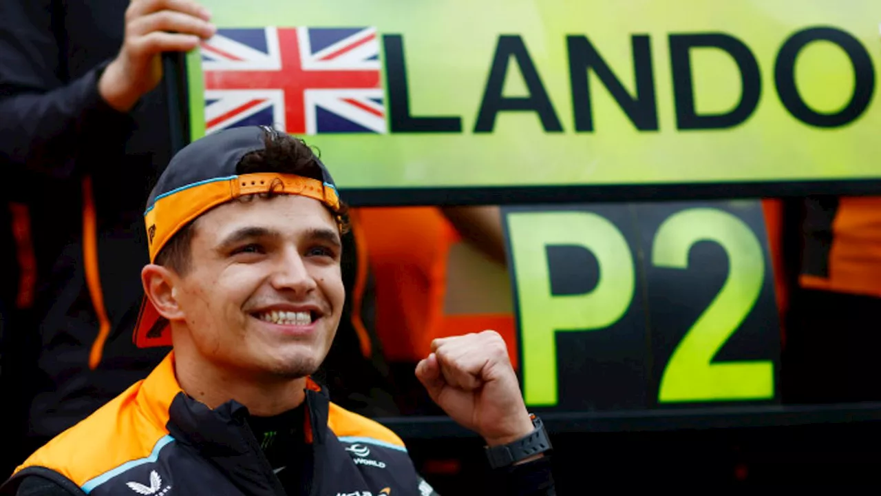 Lando Norris admits 'surprise' at outpacing Ferrari to claim podium for McLaren at Chinese GP