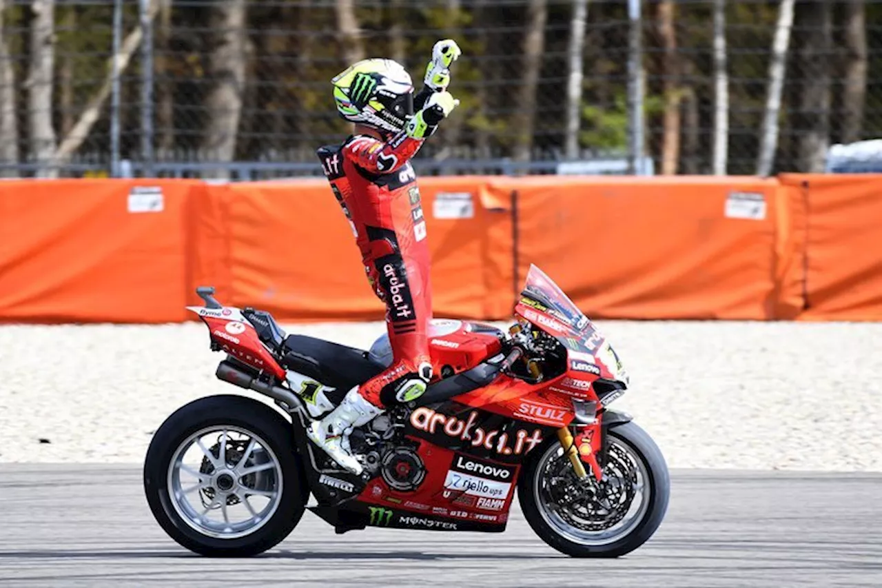 Assen, Superpole-Race: Ducati-Star Bautista furios