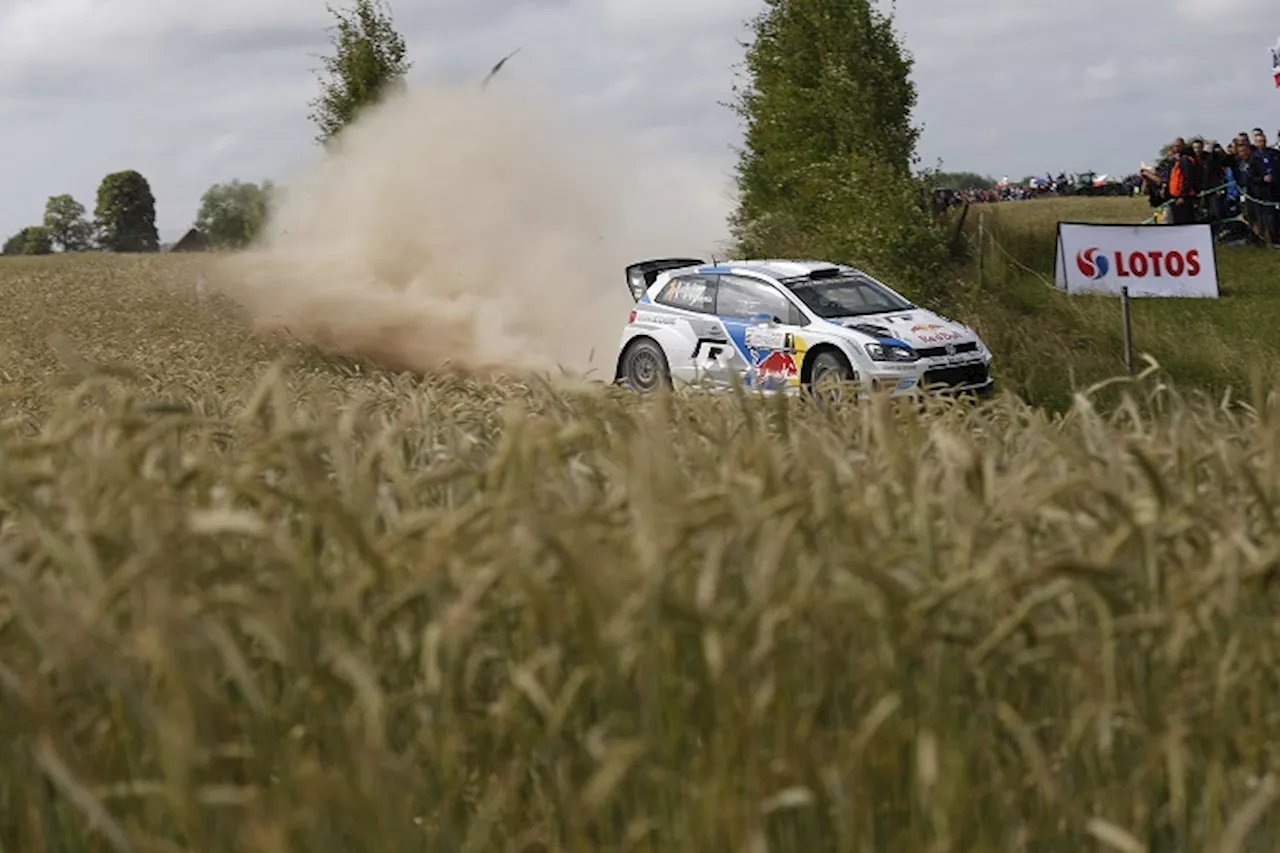 Polen: Champion Sébastien Ogier wieder in Front