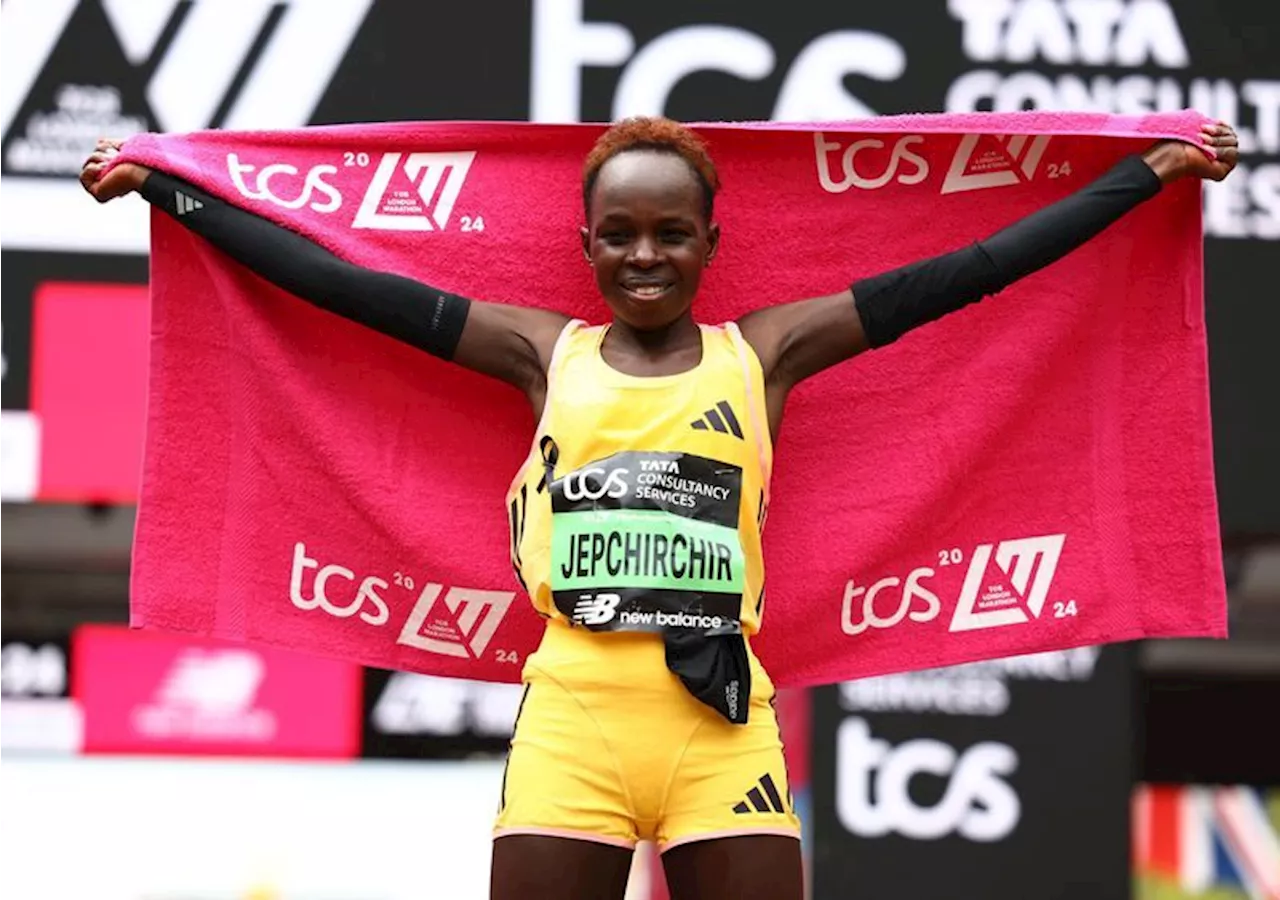 Athletics-Jepchirchir crushes women's-only world record in winning London Marathon