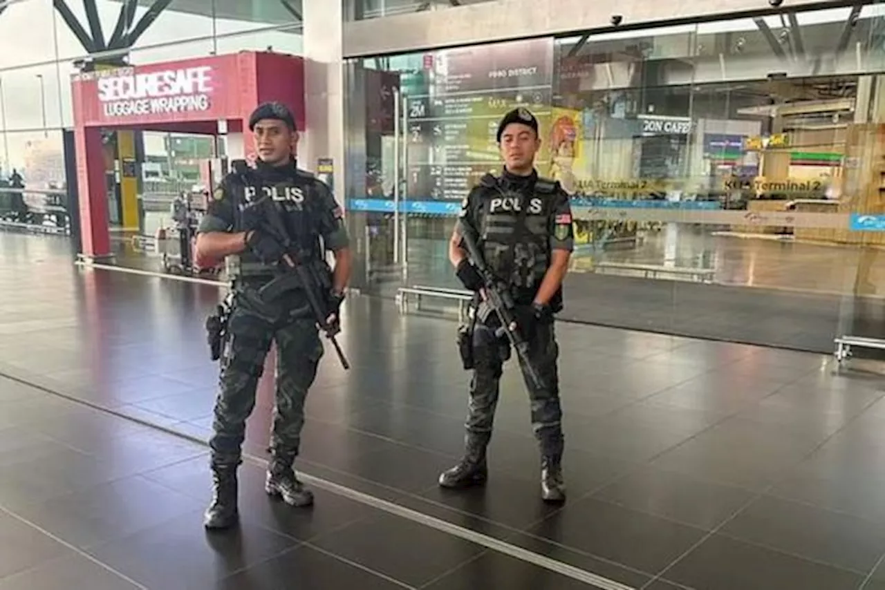 Cops beef up KLIA security with GOF personnel