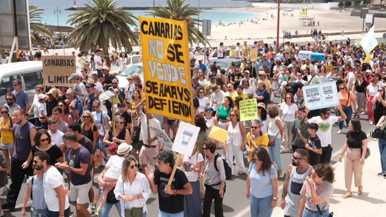 Spanien: Demonstrationen gegen Massentourismus auf den Kanaren