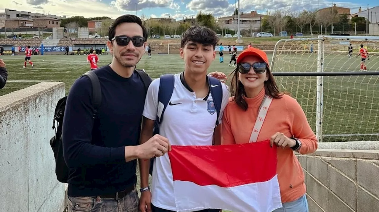 Diego Dipanggil Seleksi Timnas U-16, Darius Sinathrya dan Donna Agnesia Bawa Pulang Anak Lebih Cepat