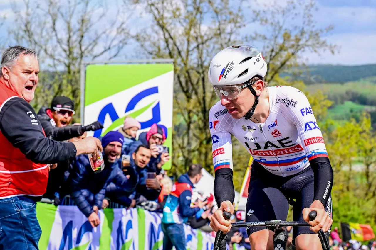 Cyclisme : Tadej Pogacar survole Liège-Bastogne-Liège, Romain Bardet décroche la seconde place