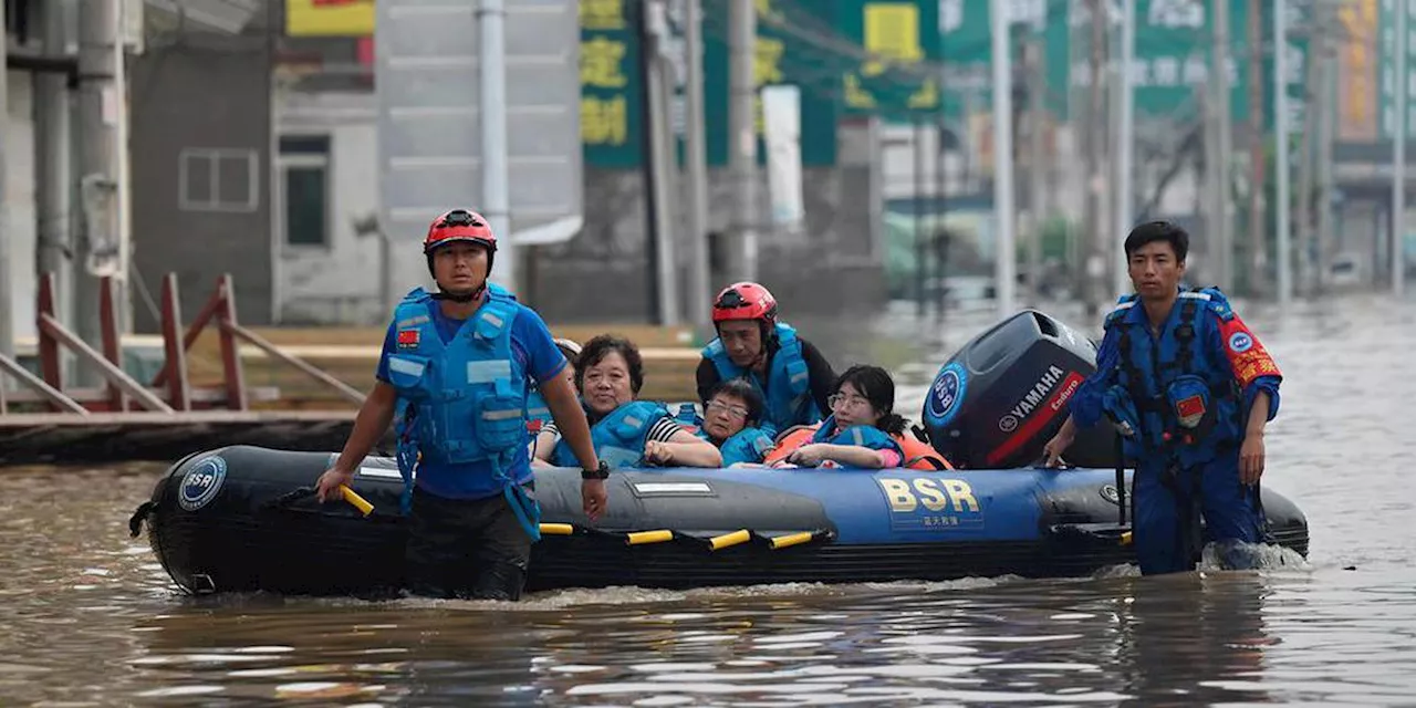 Des inondations historiques attendues dans le sud de la Chine