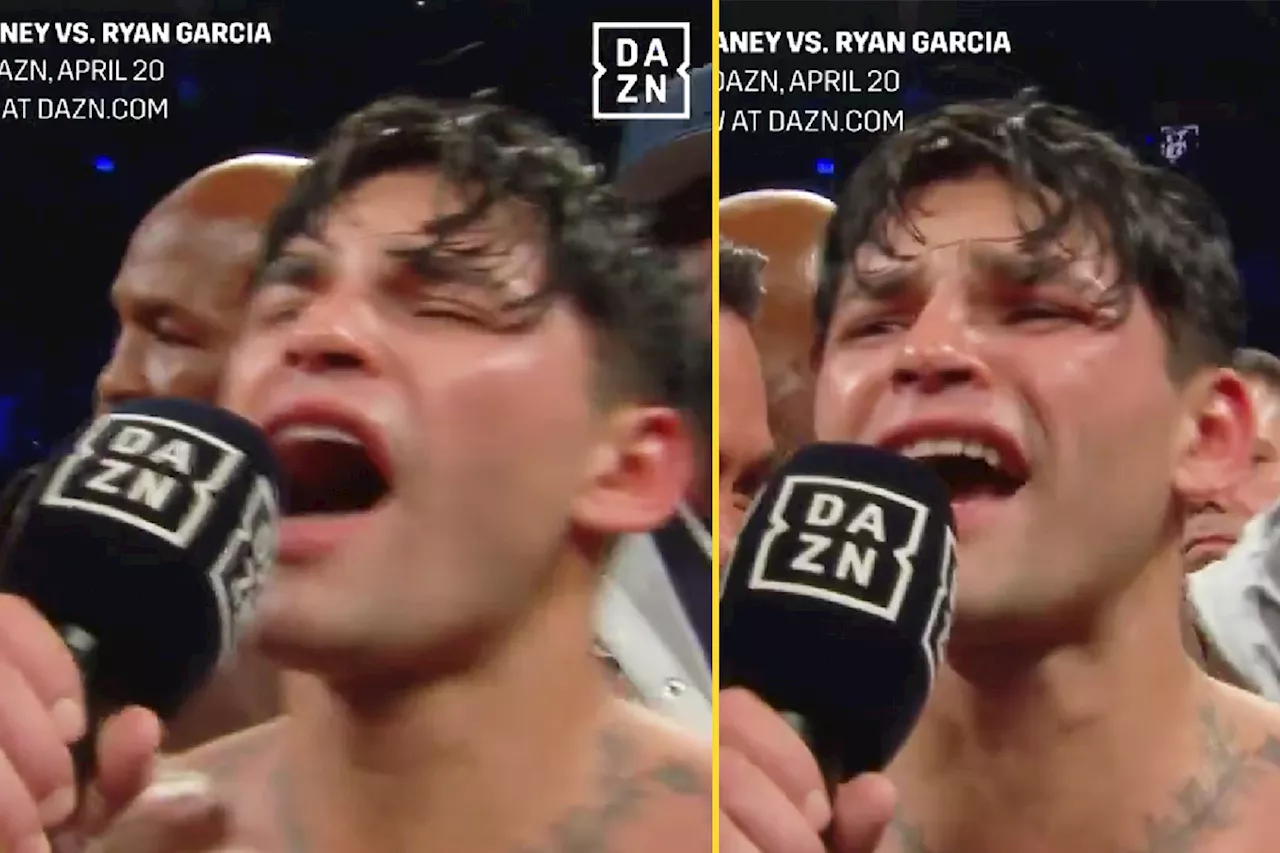 – Ryan Garcia gives wild interview after stunning upset win over Devin Haney...