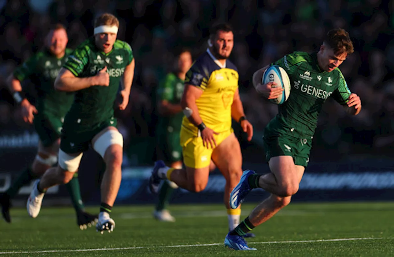 Connacht bounce back with eight-try punishment of Zebre