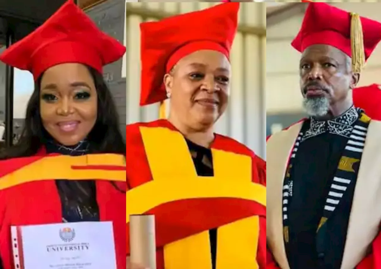 SA celebrities who have received ‘bogus honorary doctorates’ from TIBU