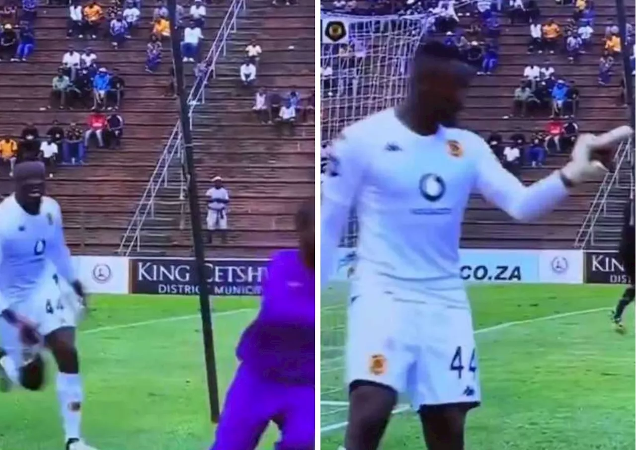 ‘Thug’: Kaizer Chiefs goalkeeper slammed for threatening ball boy [video]