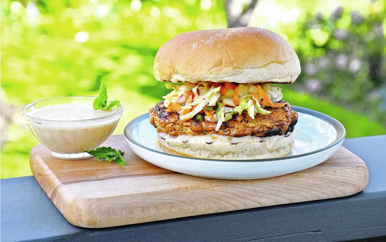 Eric Akis: Bring out barbecue for Indian-style chicken burgers