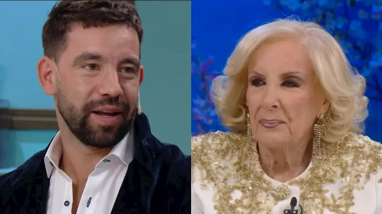 Agustín Cachete Sierra desconcertó a Mirtha Legrand con una revelación escatológica: “Todo horrible”