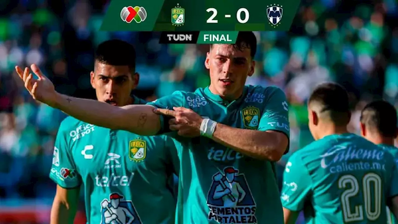 Liga MX: León gana a Monterrey y se aferra a la clasificación en el Clausura 2024