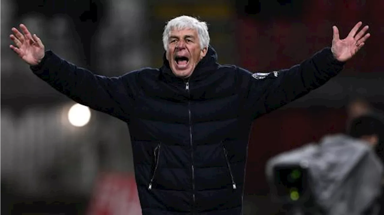 Atalanta, Gasperini: 'Dai subentranti mi aspettavo di più, un po' perdenti nei cambi'