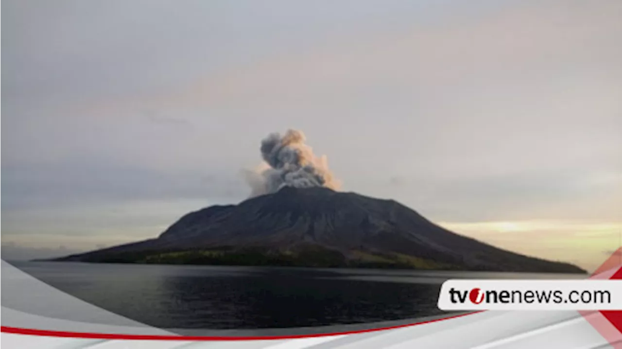 PVMBG Cabut Peringatan Bahaya Tsunami dari Erupsi Gunung Ruang