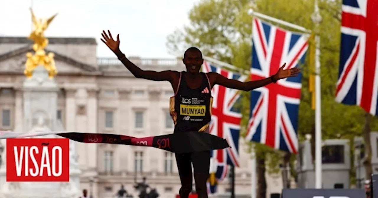 Quenianos Alexander Mutiso e Peres Jepchirchir vencem maratona de Londres