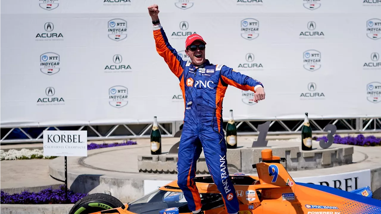 Scott Dixon stretches fuel to inch closer to A.J. Foyt on IndyCar's all-time win list with Long Beach GP victory