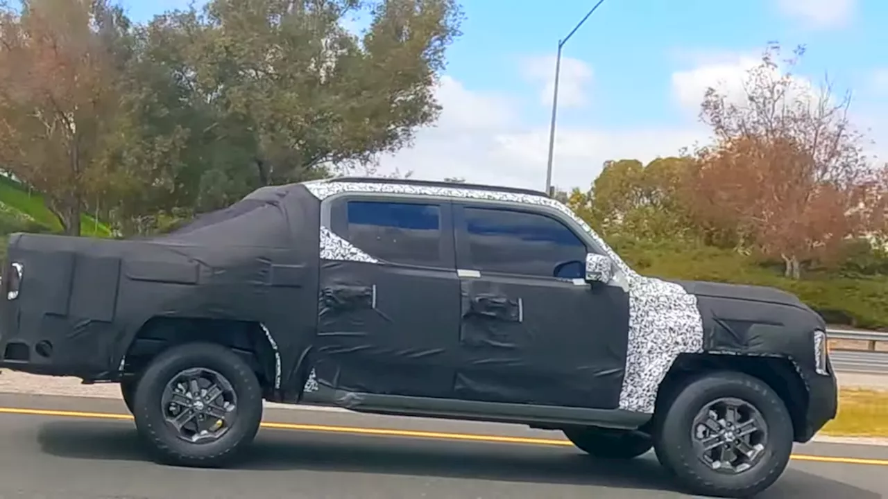 2025 Kia ute: Tasman spied ahead of Australian launch