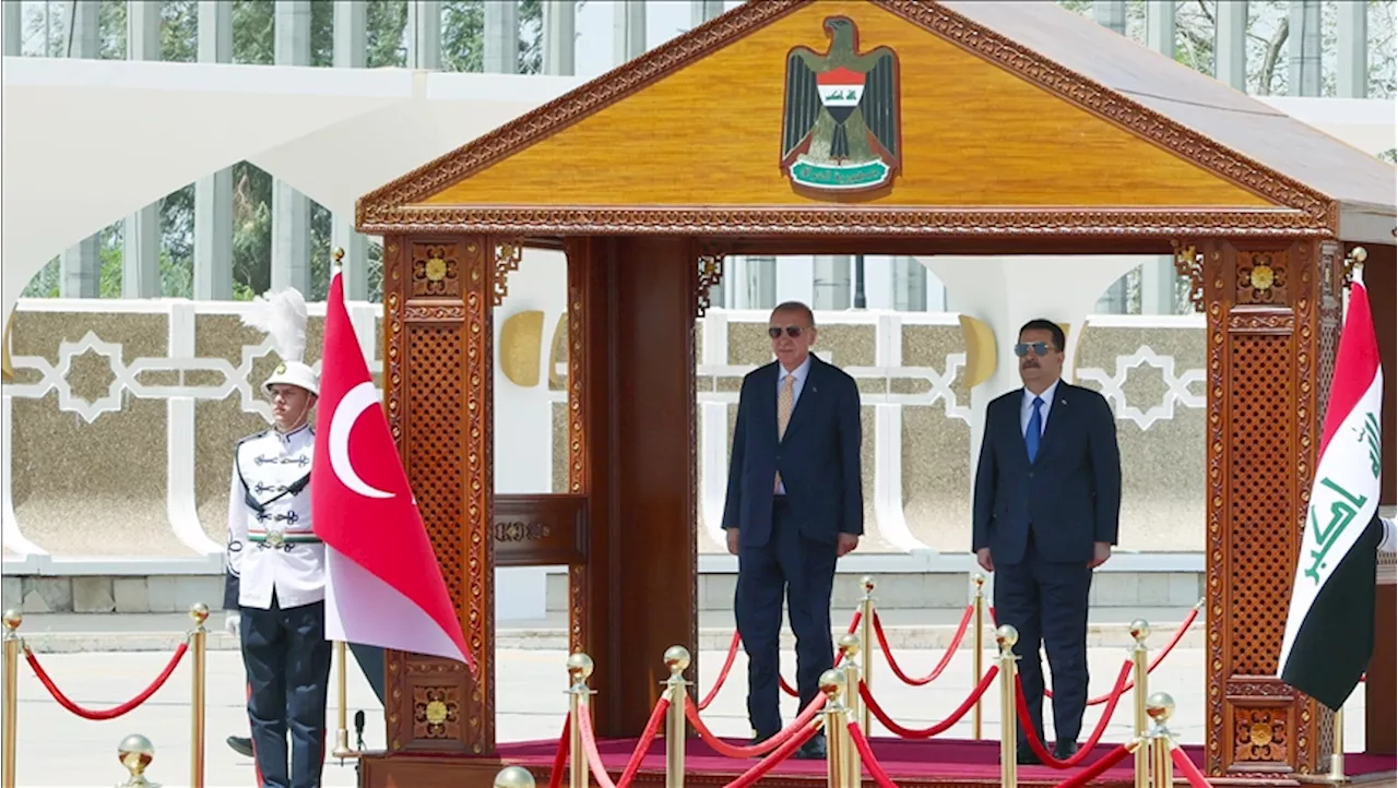 رئیس‌جمهور اردوغان وارد بغداد شد