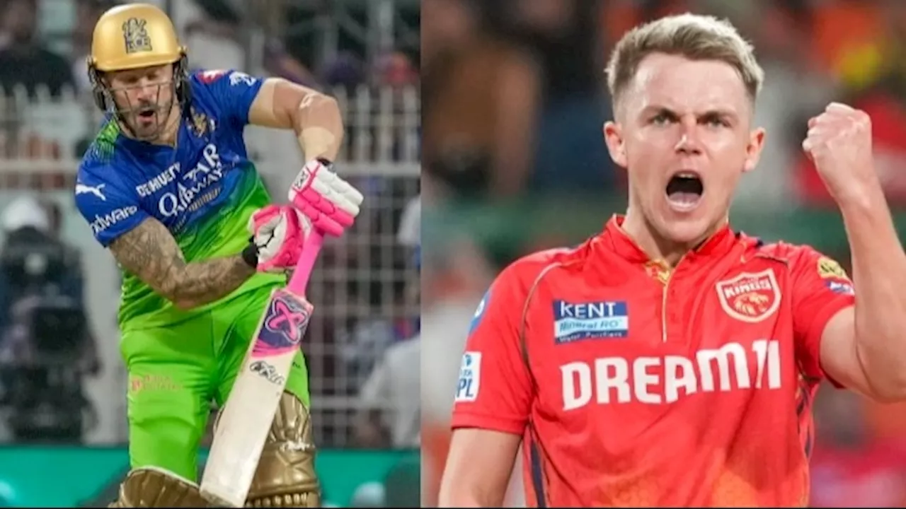 IPL 2024, Faf du Plessis and Sam Curran: RCB के कप्तान डु प्लेसिस को लगा लाखों का फटका... सैम करन पर भी बड़ा एक्शन