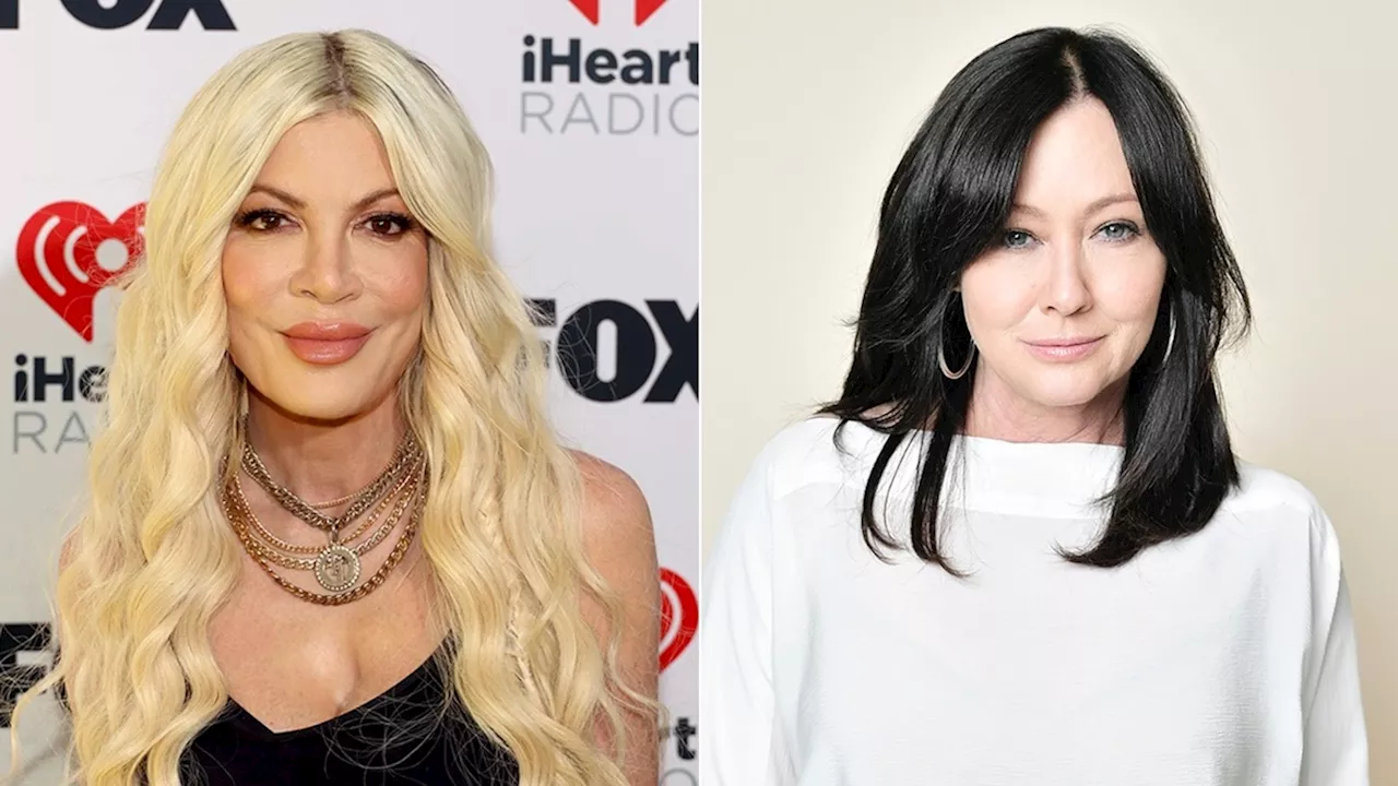 Tori Spelling and Shannen Doherty on when their friendship 'started drifting apart'