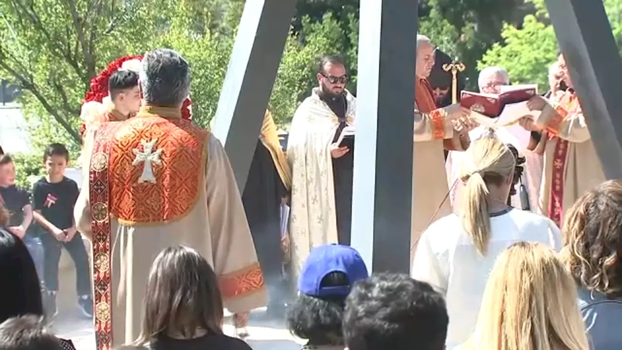 Armenian genocide commemoration event held at Pasadena Memorial Park