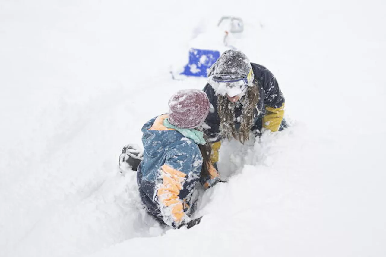 Tre giorni di freddo e neve fin quasi in pianura