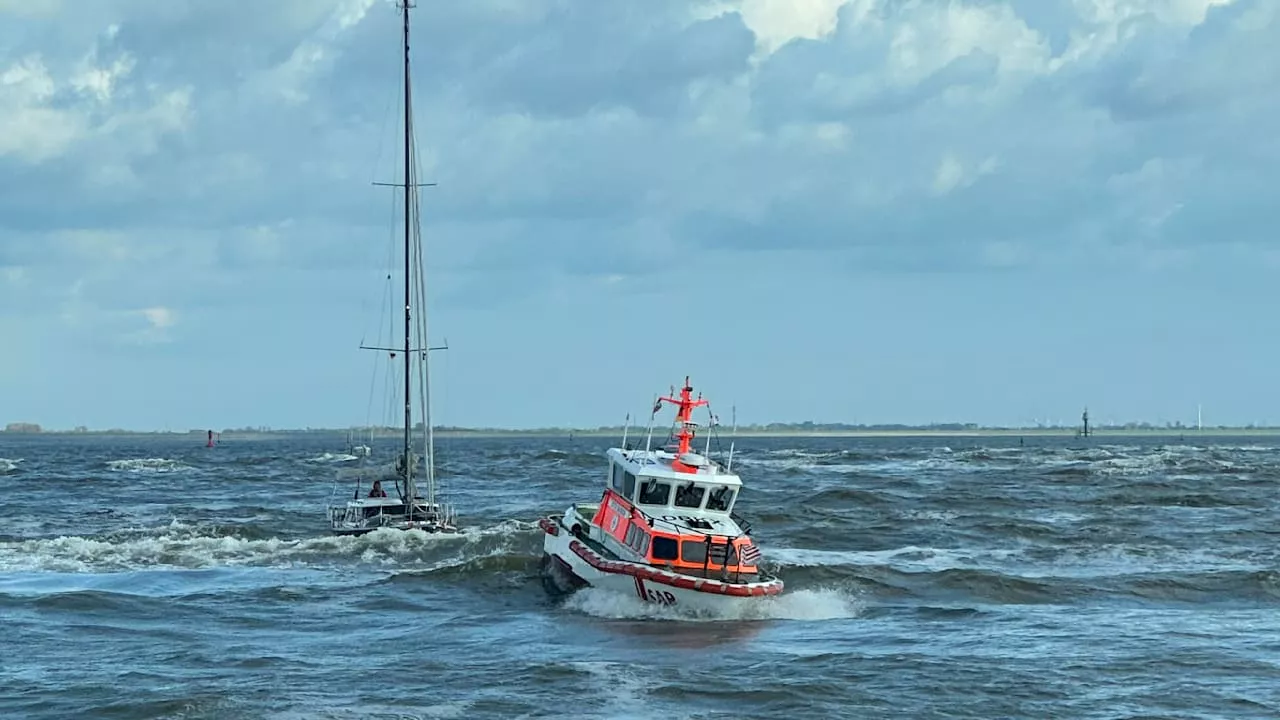 Vier britische Segler vor Norderney gerettet