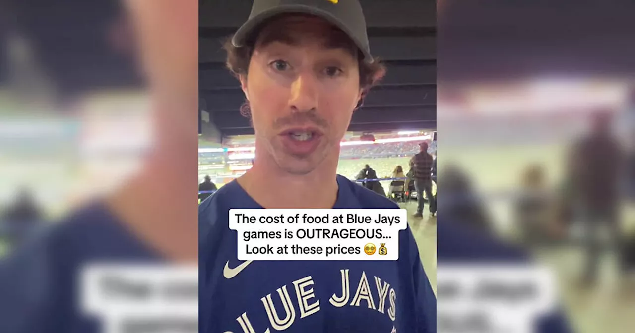 Someone went on a rant about 'outrageous' food prices at Toronto's Rogers Centre