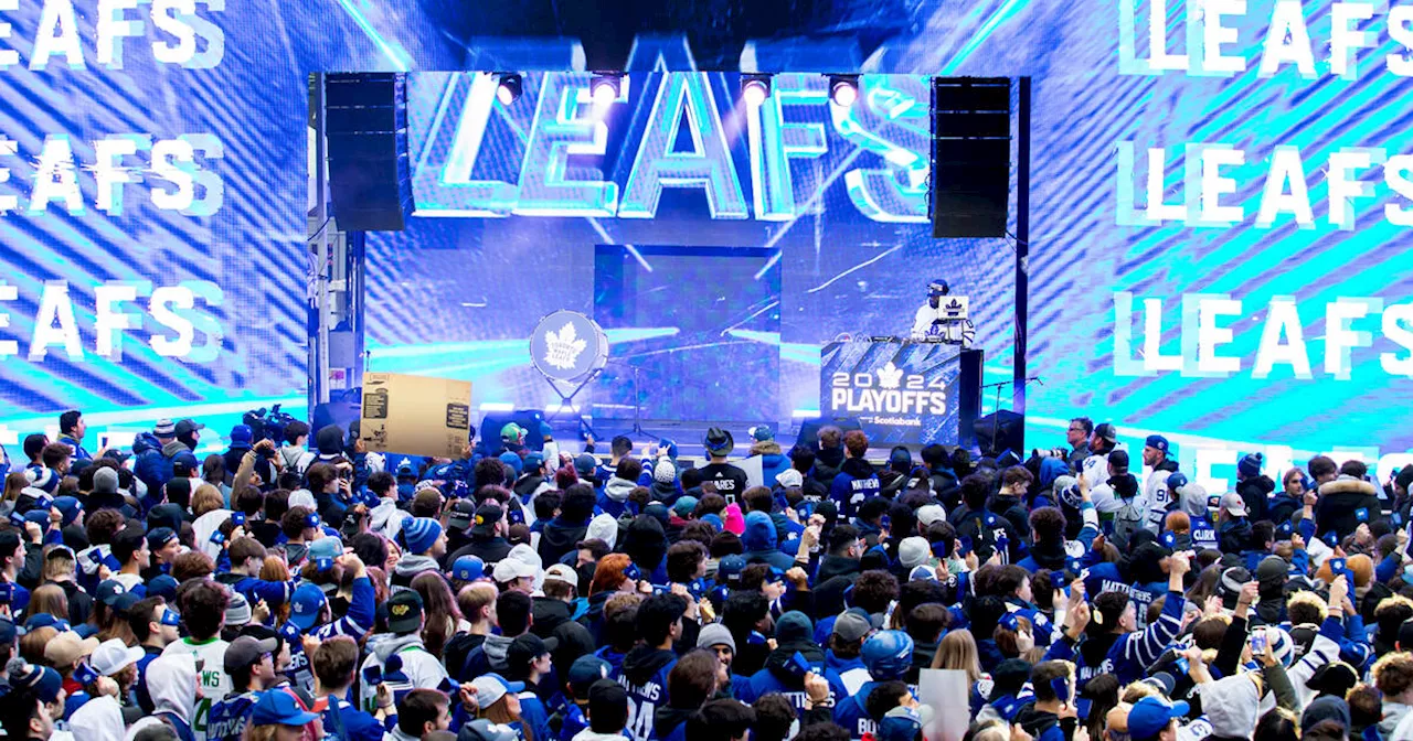 What to expect at Toronto Maple Leafs tailgates outside Scotiabank Arena