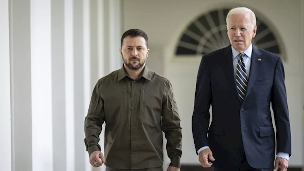 Biden Tells Zelenskiy Ukraine Aid Will Flow Quickly Once Senate Votes