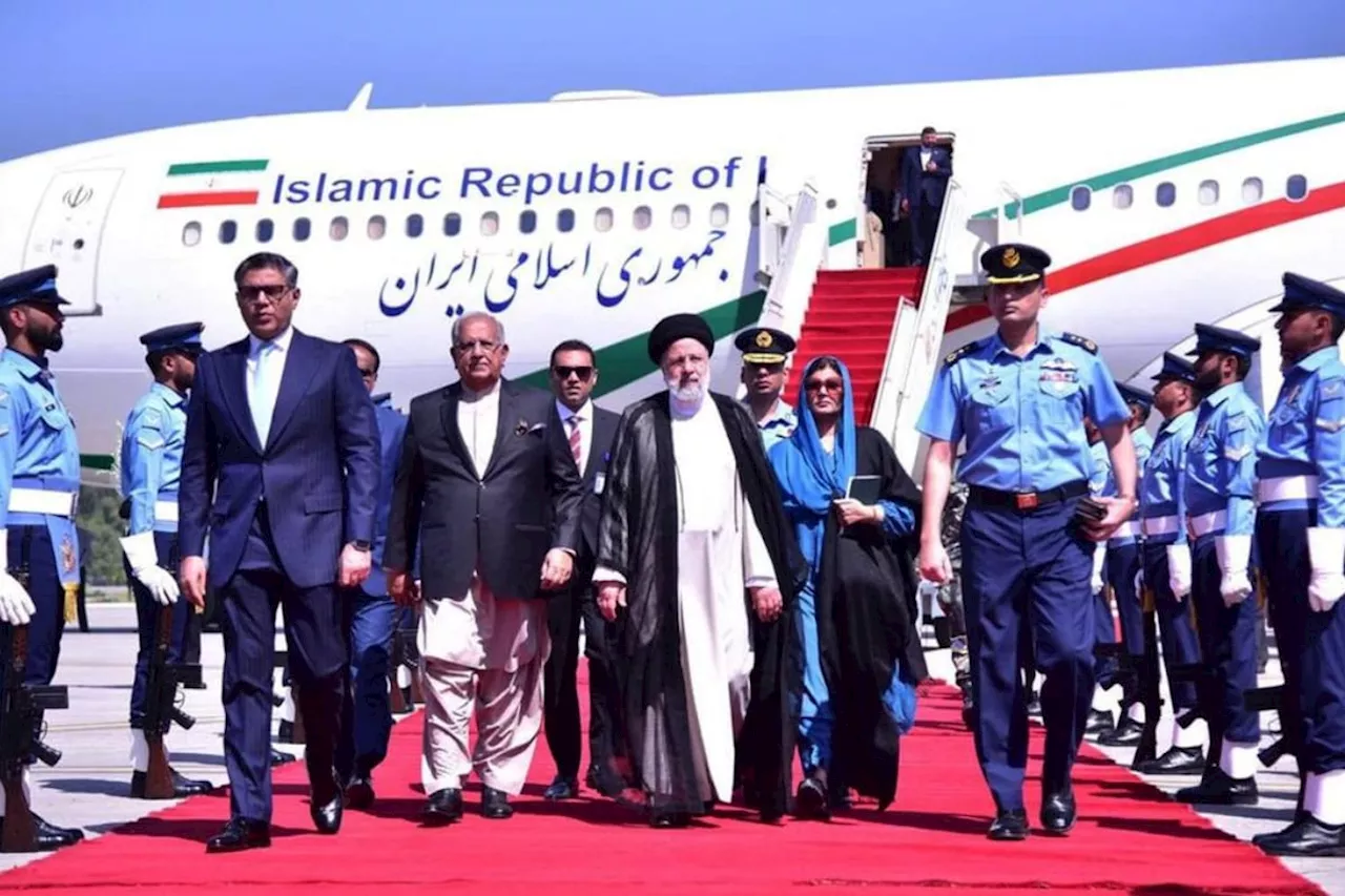 Iran’s President Raisi arrives in Pakistan on three-day visit