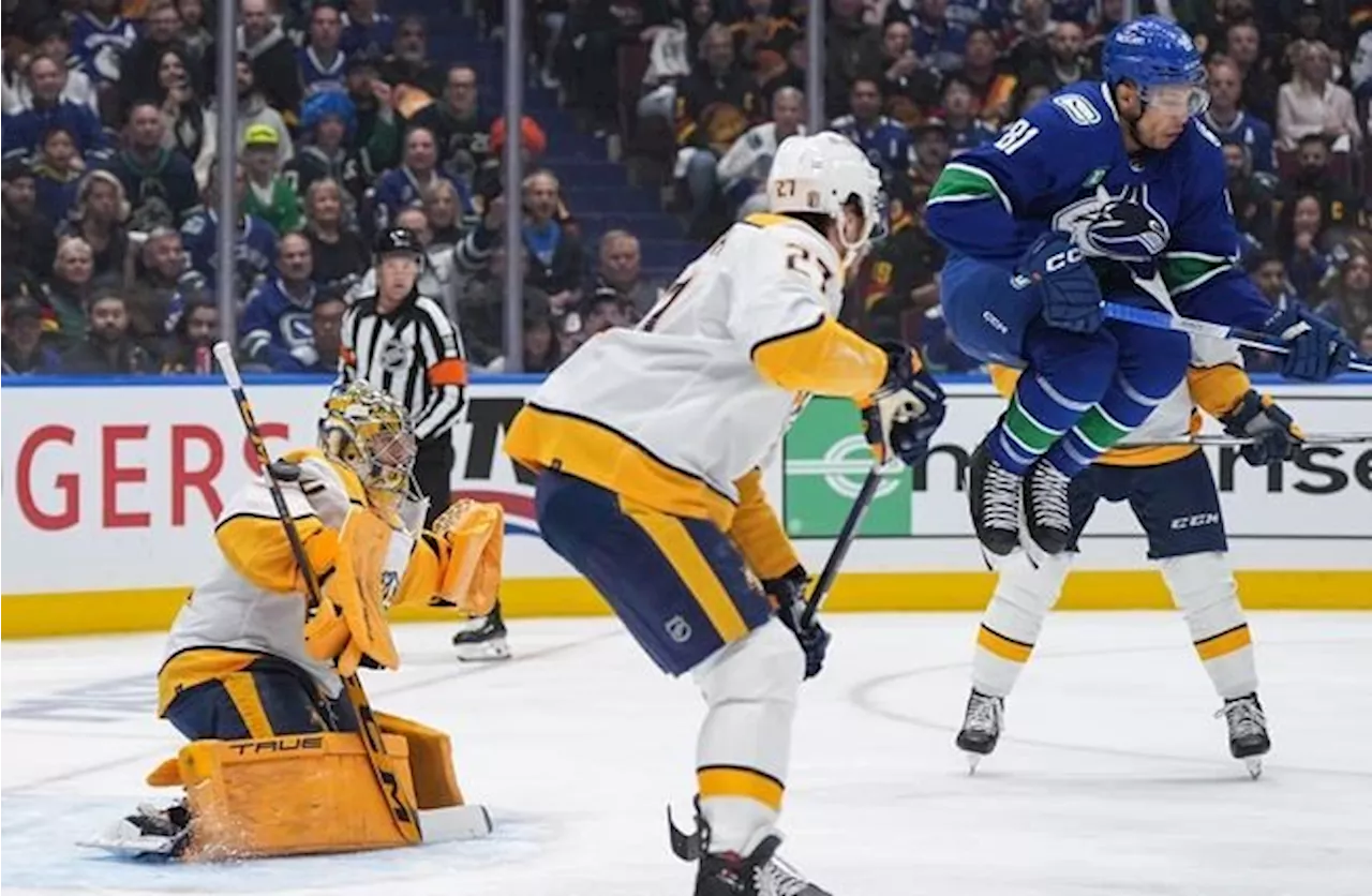 Physical winger Dakota Joshua 'getting better and better' for Vancouver Canucks