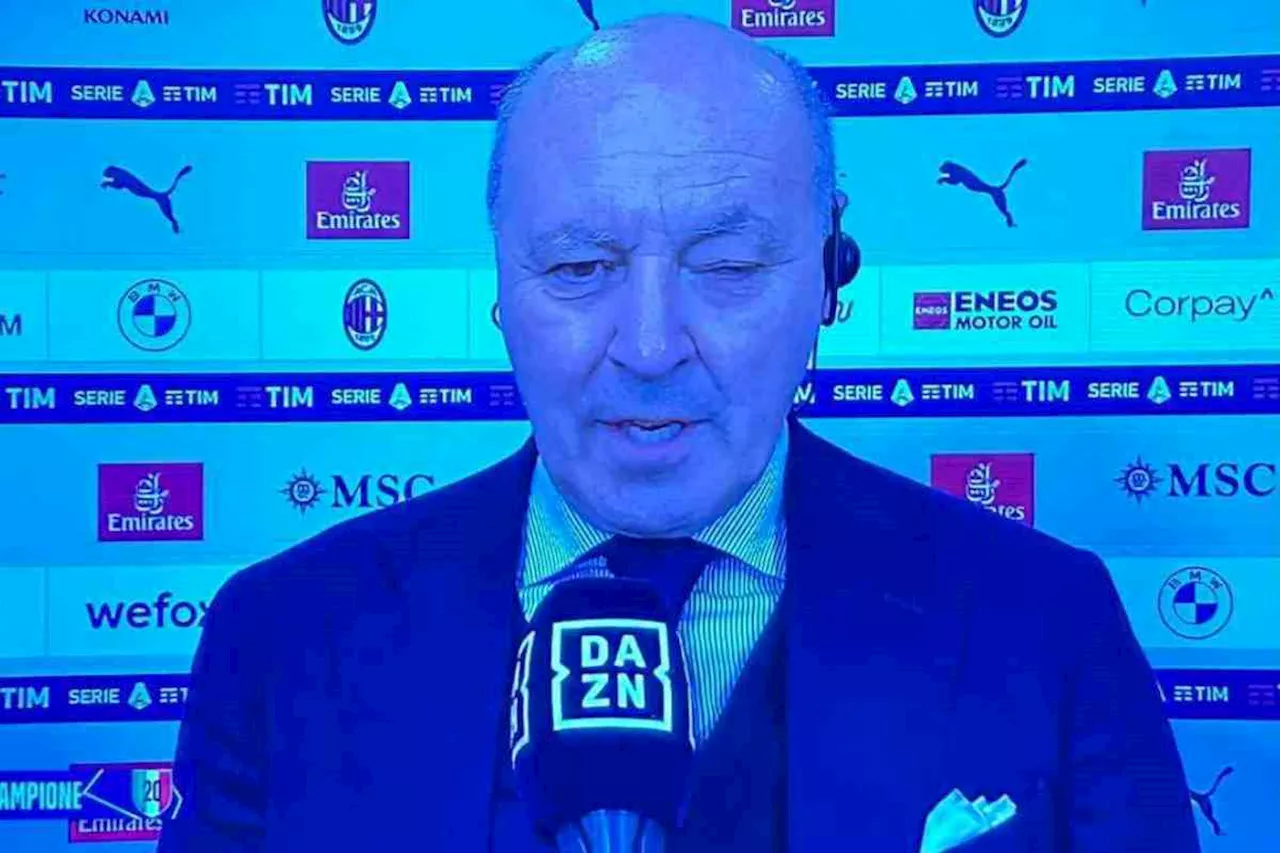 Marotta festeggia lo Scudetto e pensa già al prossimo: “Modello Inter da perseguire”